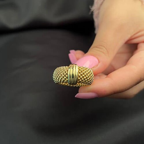 14 Ayar Jessica Altın Yüzük