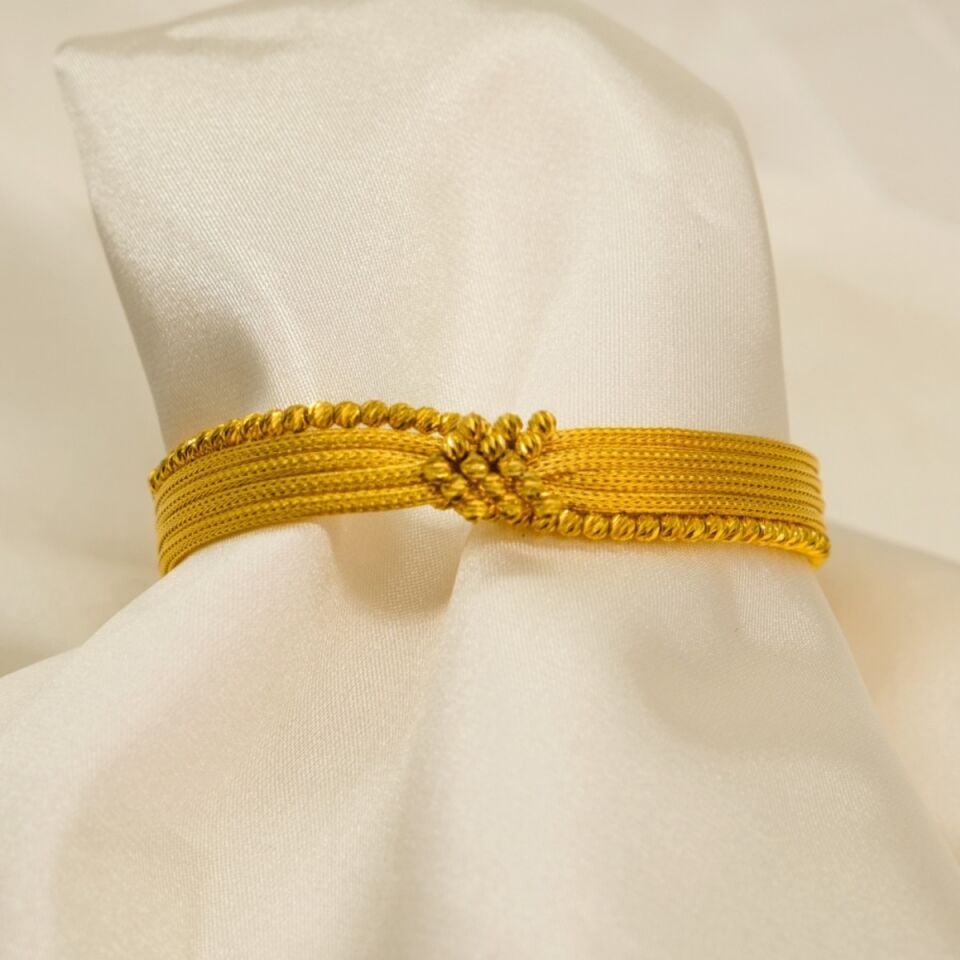 14 Ayar Gözde Anka Altın Bileklik