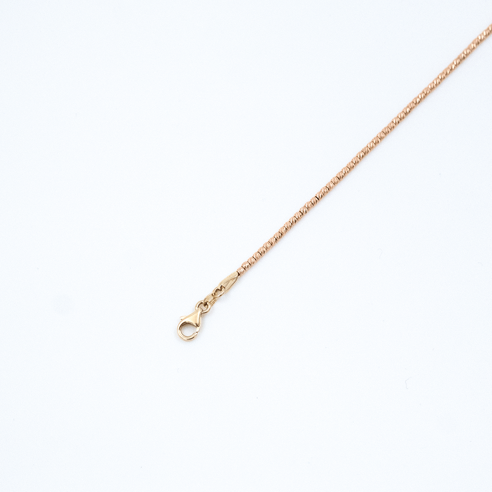 14 Ayar Top Sıralı Altın Bileklik