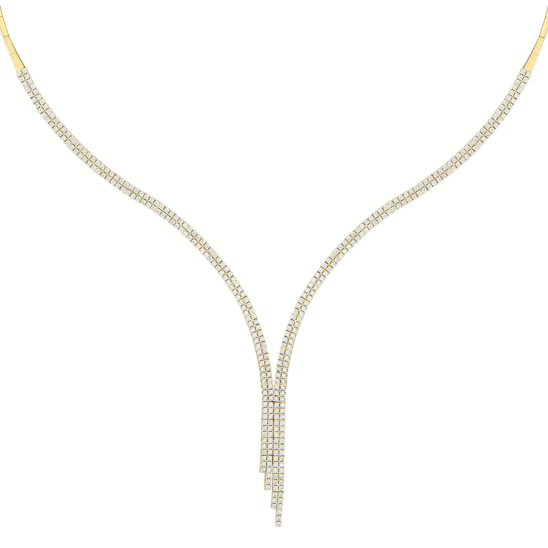 14 Ayar Su Yolu Altın Gerdanlık Seti