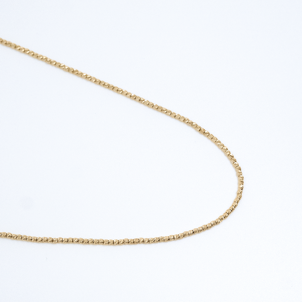 14 Ayar Top Sıralı Dorika Gold Altın Kolye