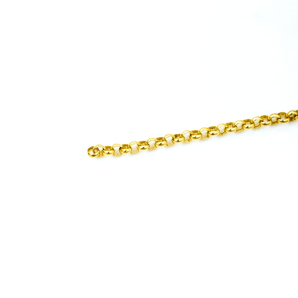 14 Ayar Çeyrek Zinciri Altın Bileklik