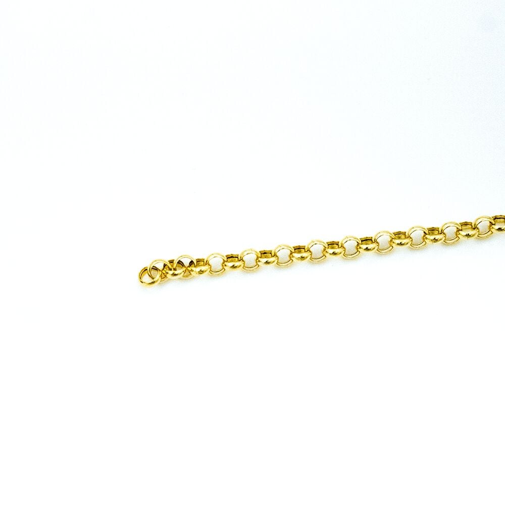 14 Ayar Çeyrek Zinciri Altın Bileklik