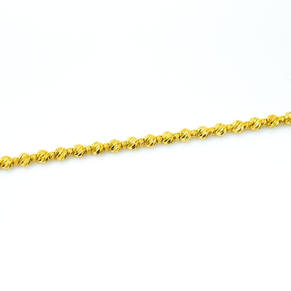 14 Ayar Büyük Küçük Dorika Toplu Altın Bileklik