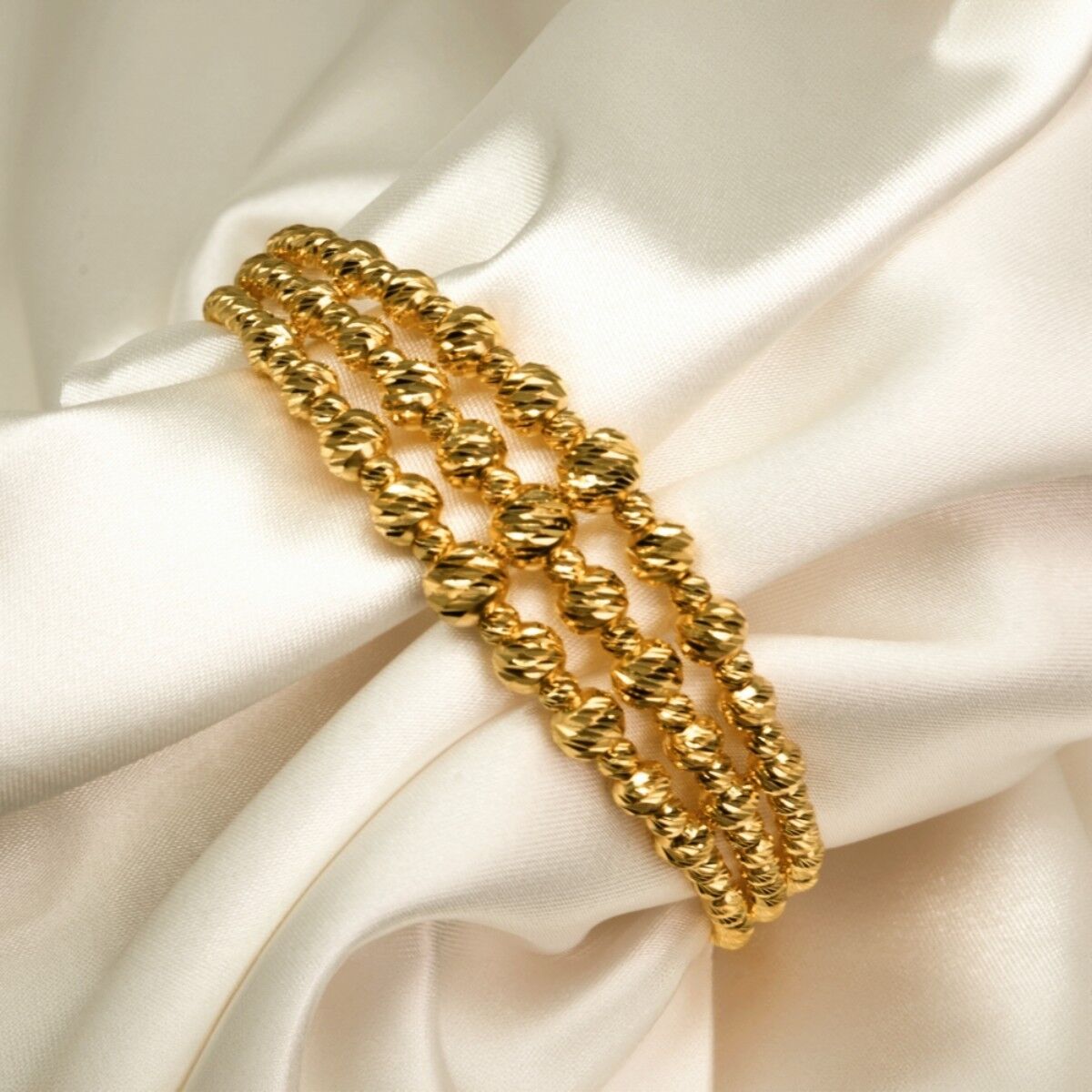 14 Ayar Dorika Toplu Kelepçe Bileklik