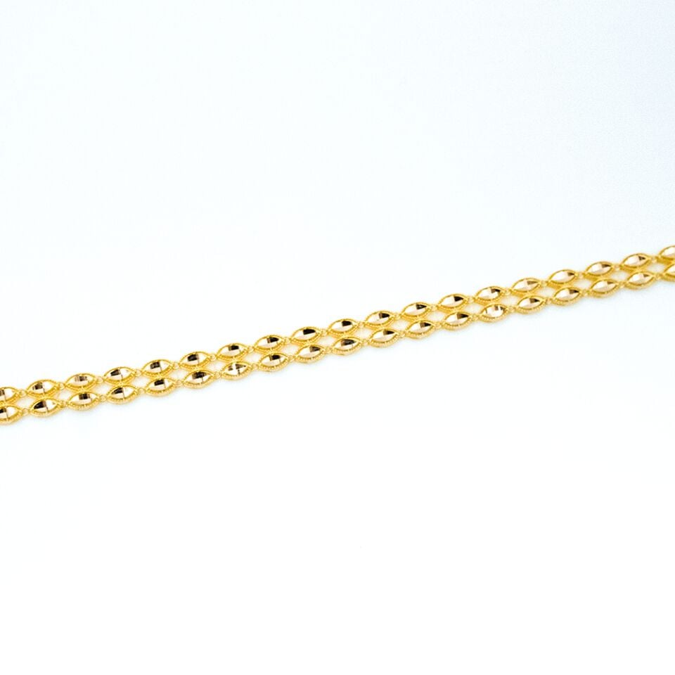 14 Ayar Pul Model Altın Bileklik