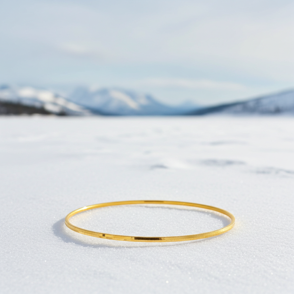 22 Ayar Oluklu Ajda Gold Altın Bilezik 10 Gr