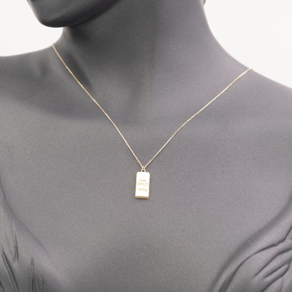 14 Fine Gold Altın Kolye