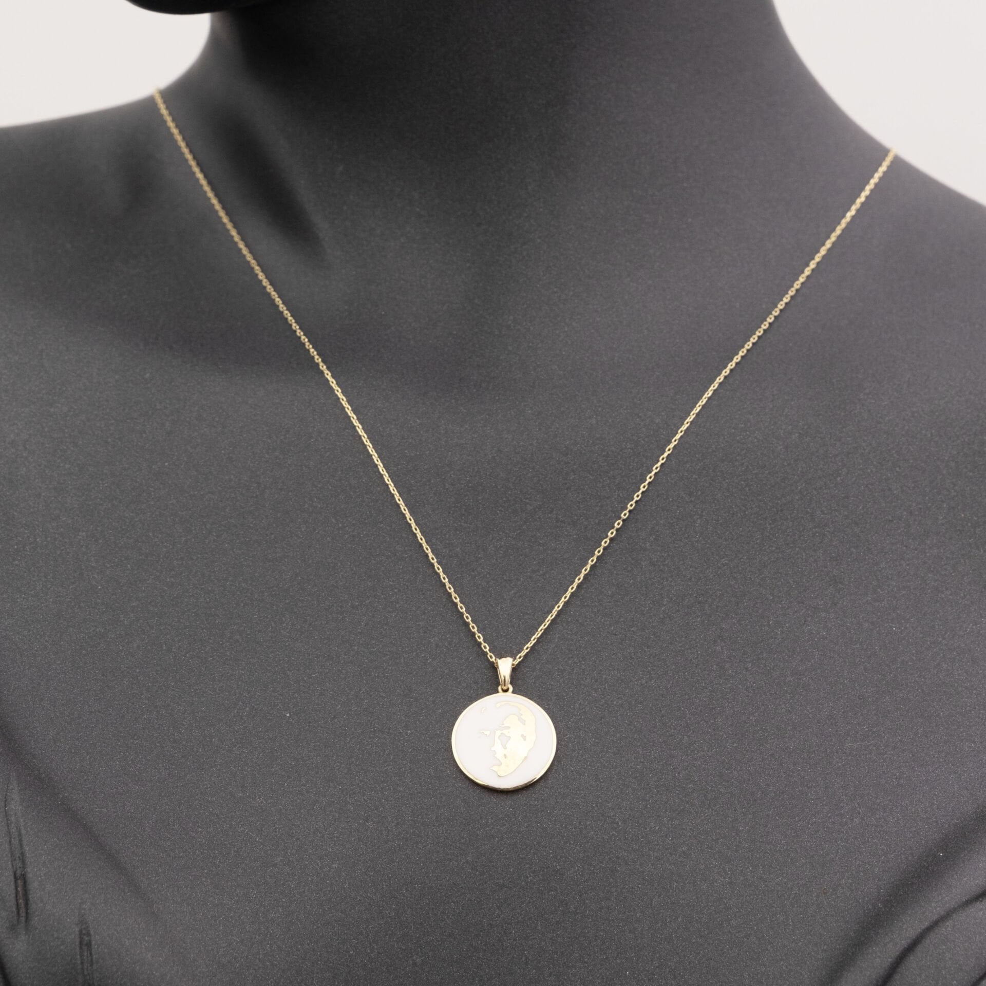 14 Ayar Kemal Atatürk Altın Kolye