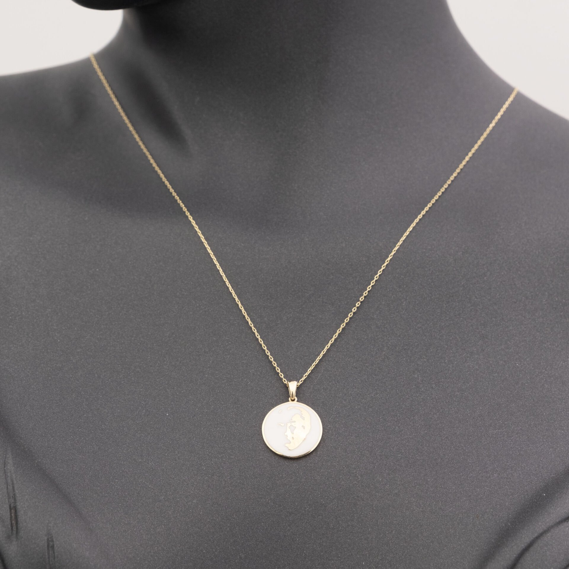 14 Ayar Kemal Atatürk Altın Kolye