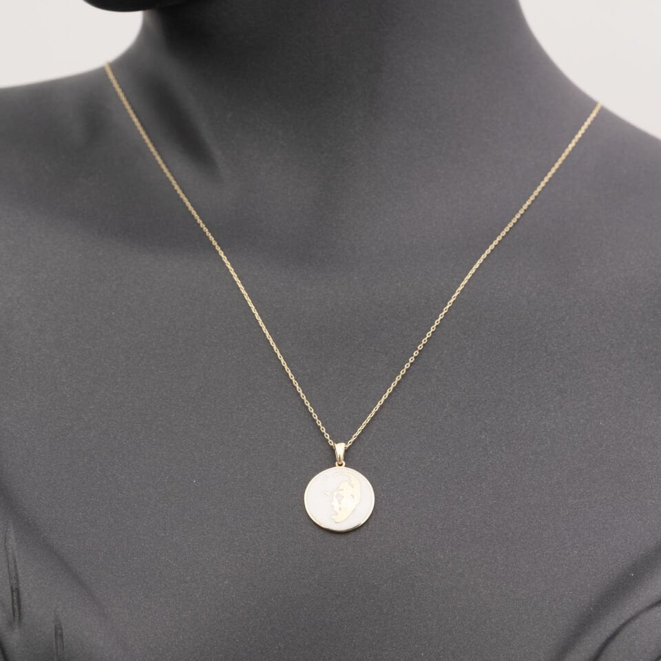 14 Kemal Atatürk Altın Kolye