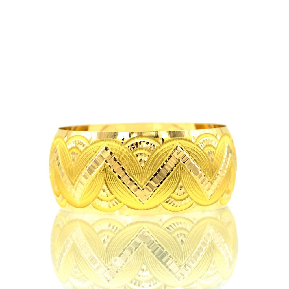 22 Ayar Yön İşareti Detaylı Mega Altın Bilezik 60 Gr