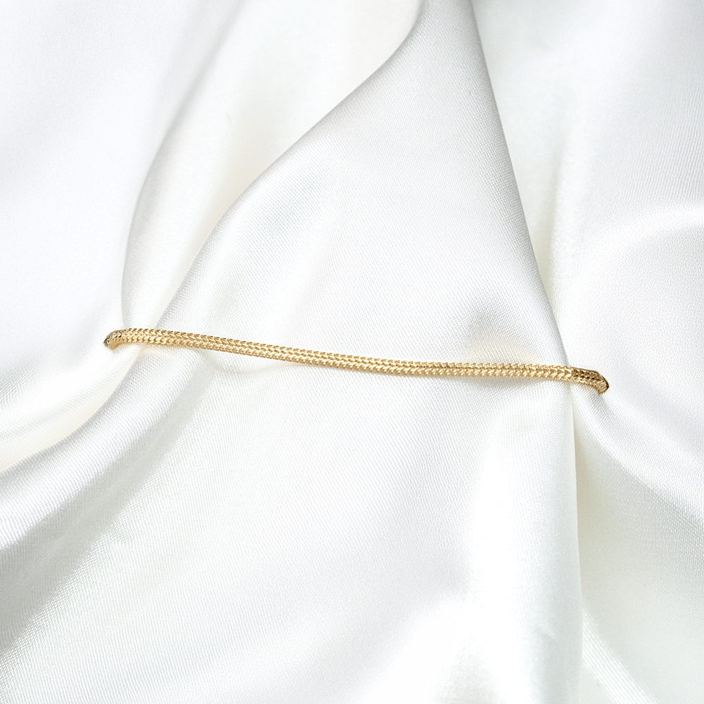 14 Ayar Örme Model Altın Bileklik