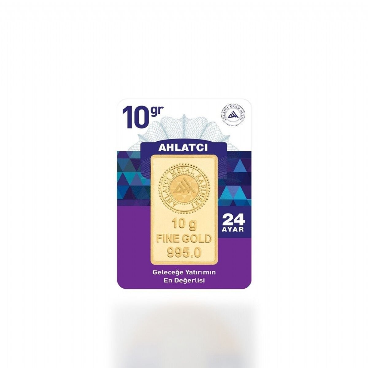 Ahlatçı 24 Ayar Külçe Gram Altın 10 Gr