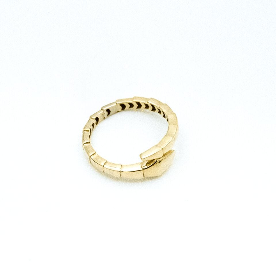 14 Ayar Boğum Model Yılan Altın Yüzük