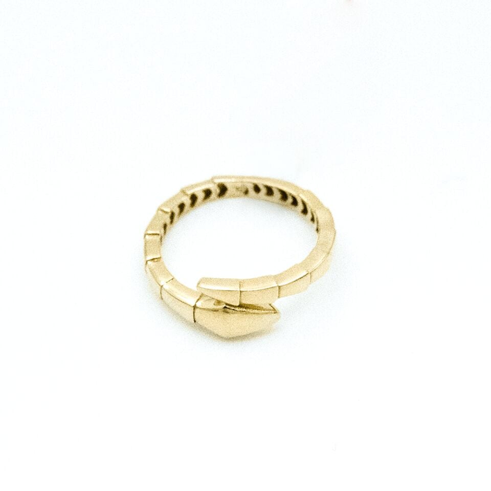 14 Ayar Boğum Model Yılan Altın Yüzük