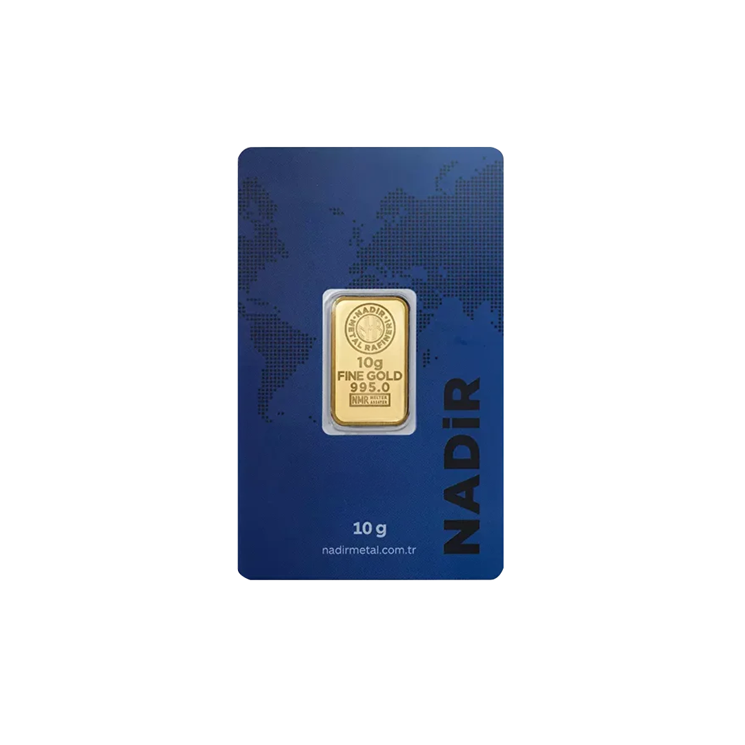 Nadir Gold 24 Ayar Külçe Gram Altın 10 Gr