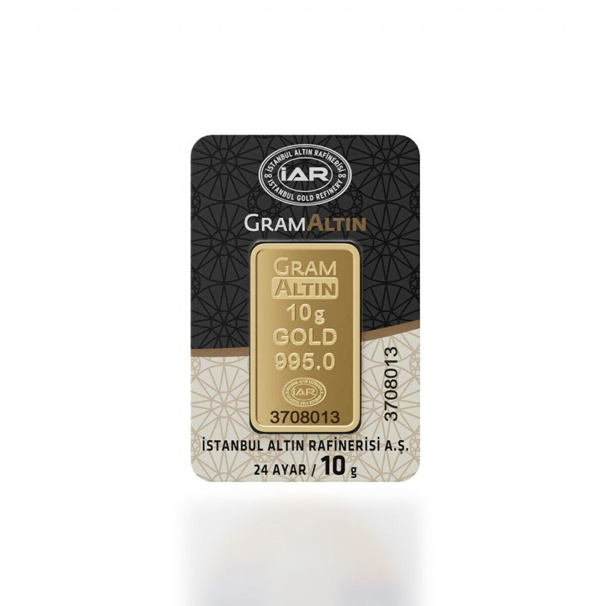 İAR 24 Ayar Külçe Gram Altın 10 Gr