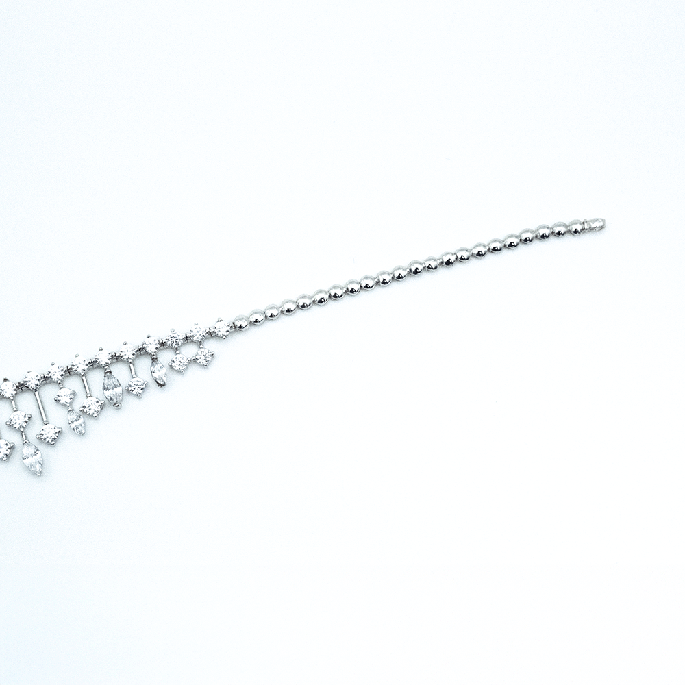 14 Ayar Zarif Altın Altın Bileklik