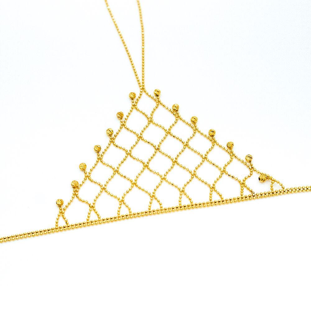 14 Ayar Dorikalı Detaylı Altın Şahmeran