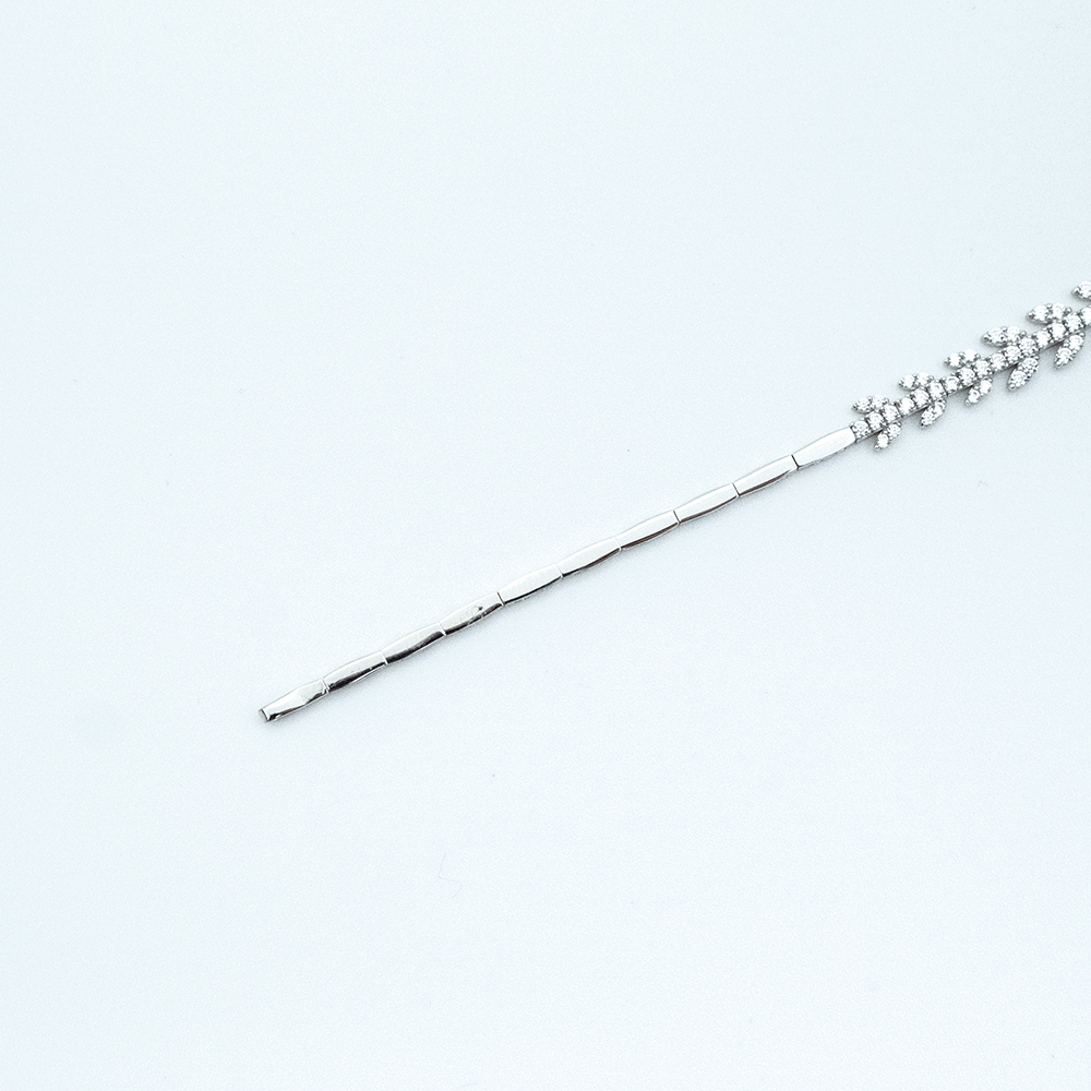 14 Ayar Berrak Damla Altın Bileklik