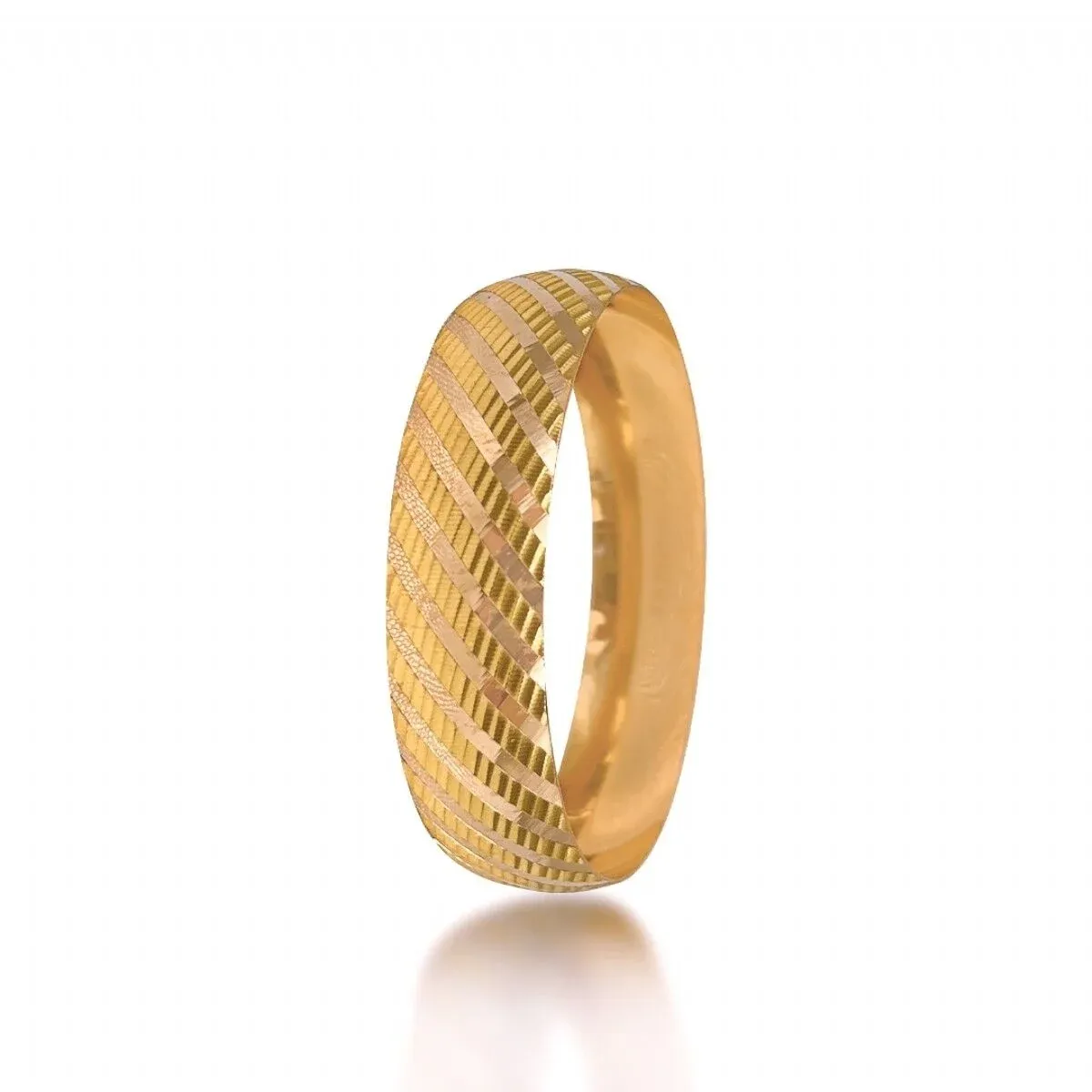 22 Ayar Çizgili Mega Gold Altın Bilezik 40 Gr