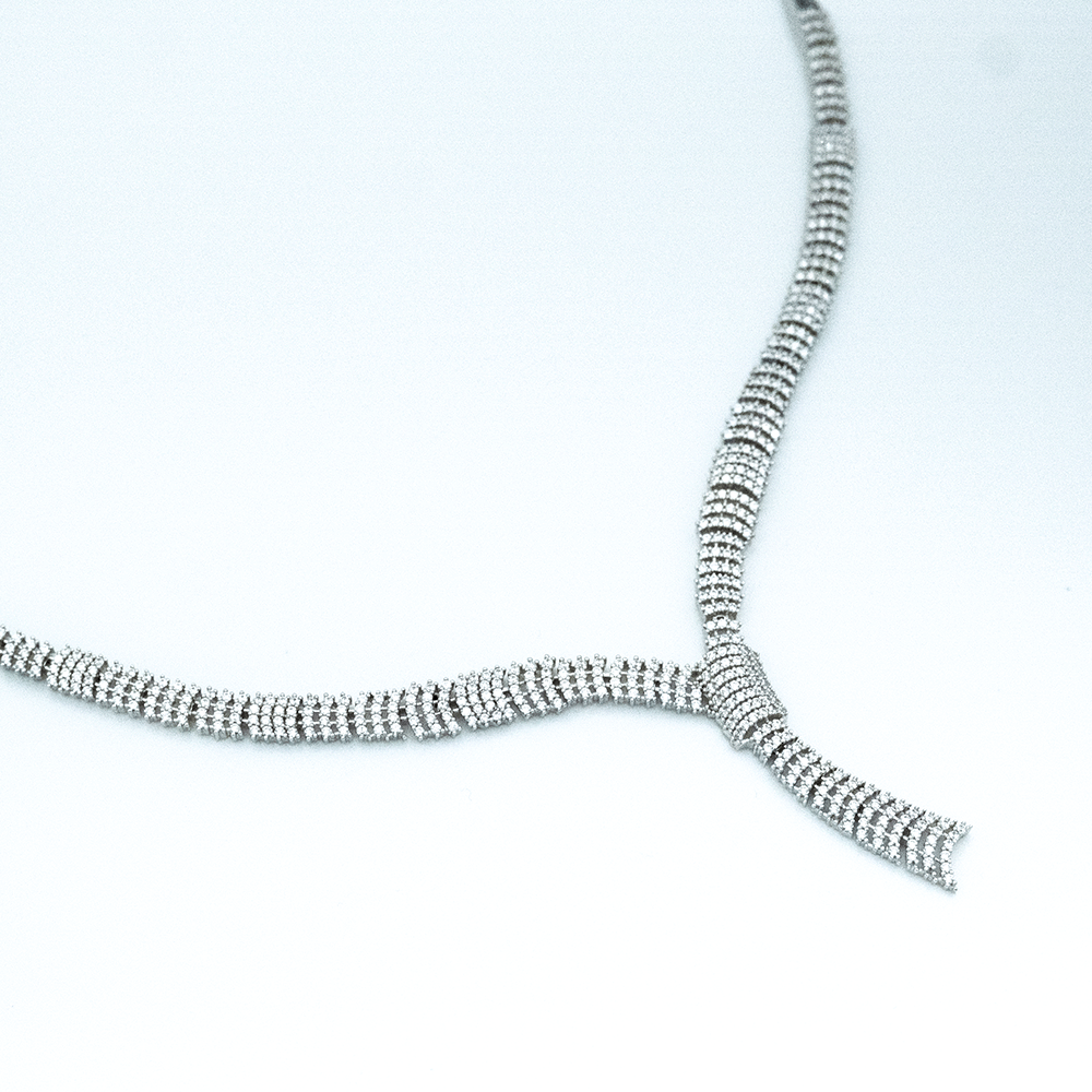 14 Ayar Zarif Yansımalar Altın Gerdanlık