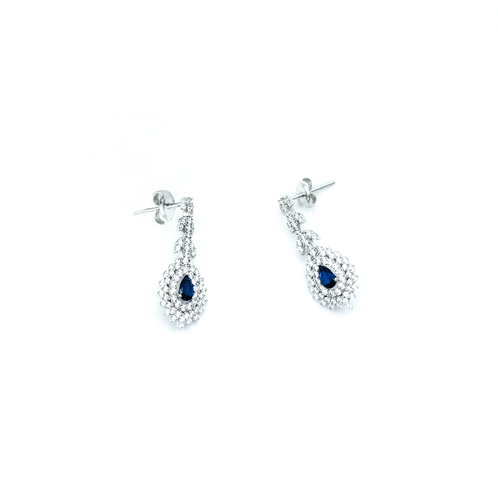 14 Ayar Berrak Damla Altın Küpe