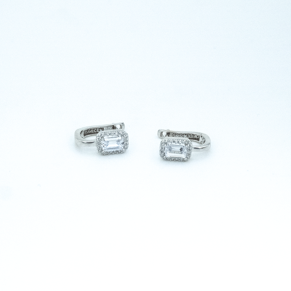 14 Ayar Gizemli Aura Altın Küpe