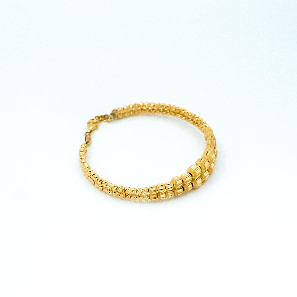 22 Ayar Berrak Işıltı Altın Bileklik