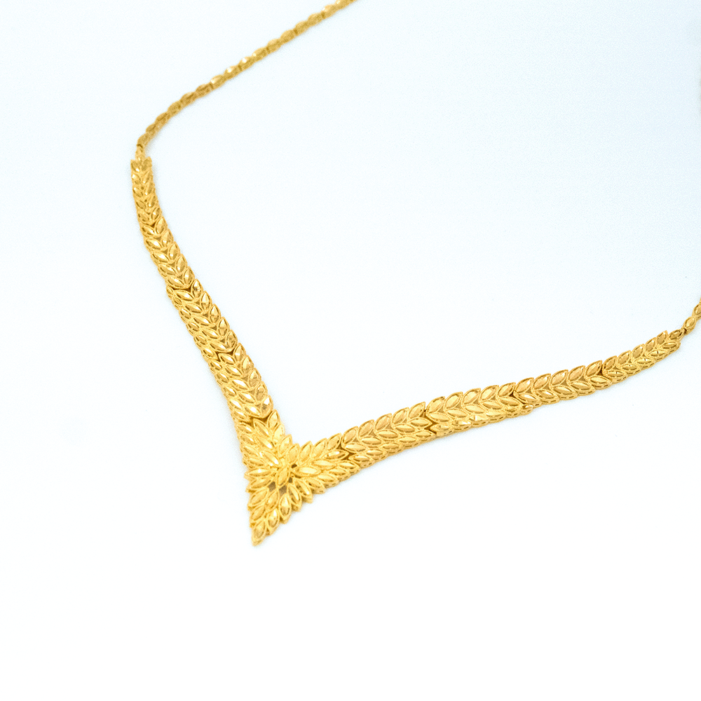 22 Ayar Sonsuz Işık Altın Gerdanlık