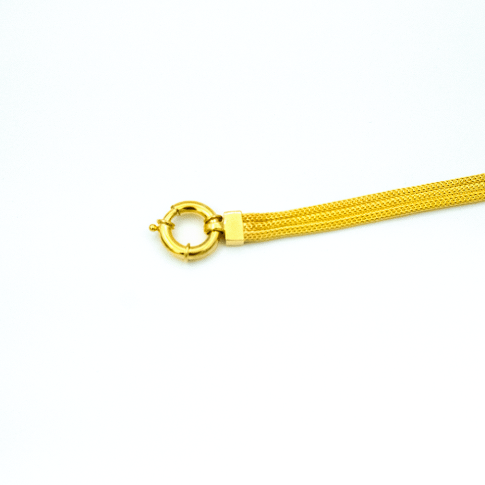 14 Ayar Efsane Zerafeti Altın Bileklik