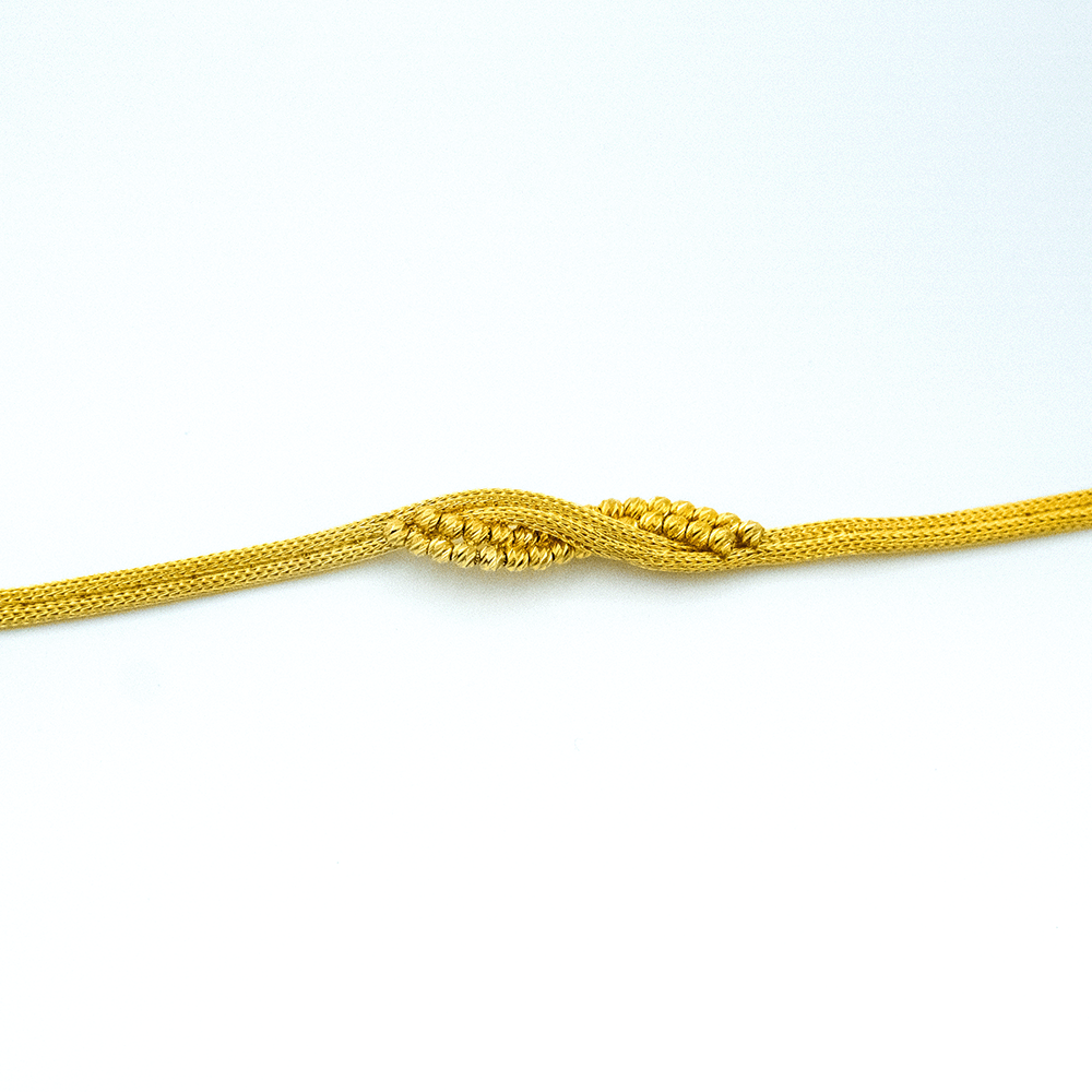 14 Ayar Mistik Işık Altın Bileklik