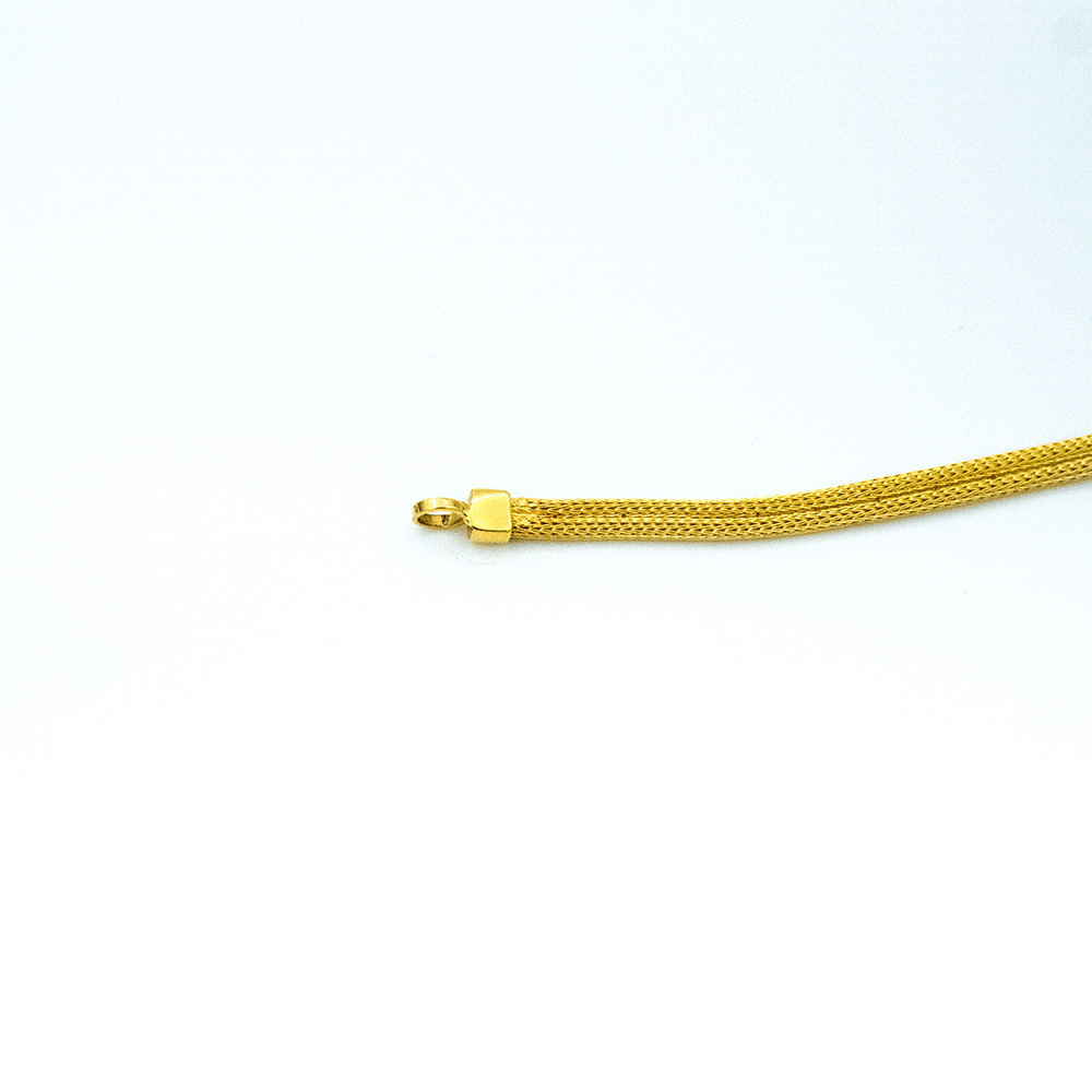 14 Ayar Mistik Işık Altın Bileklik