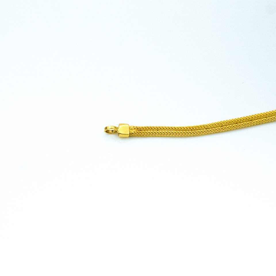 14 Ayar Mistik Işık Altın Bileklik