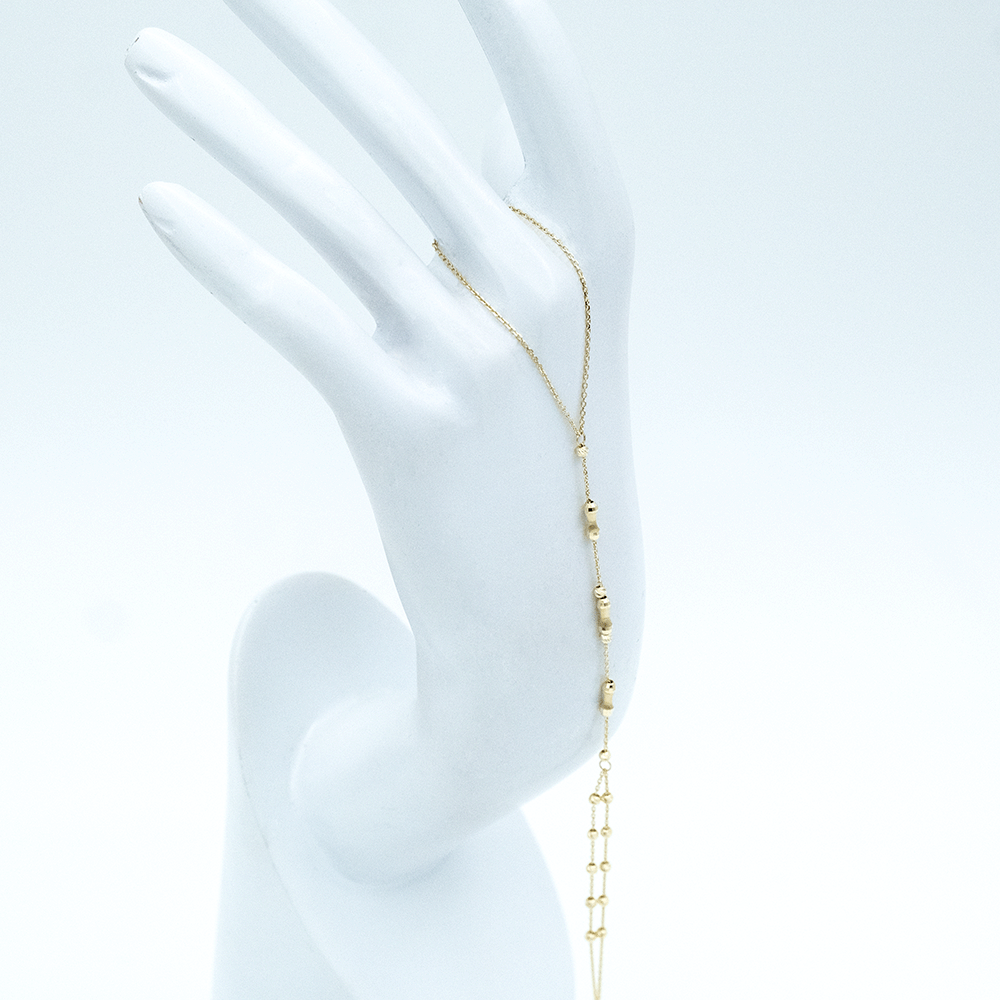 14 Ayar Zincirli Şahmeran Altın Bileklik