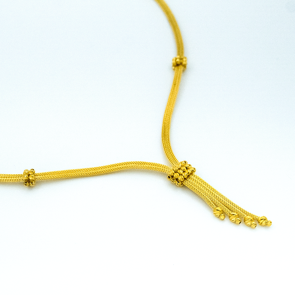 14 Ayar Saf Yansıma Altın Gerdanlık