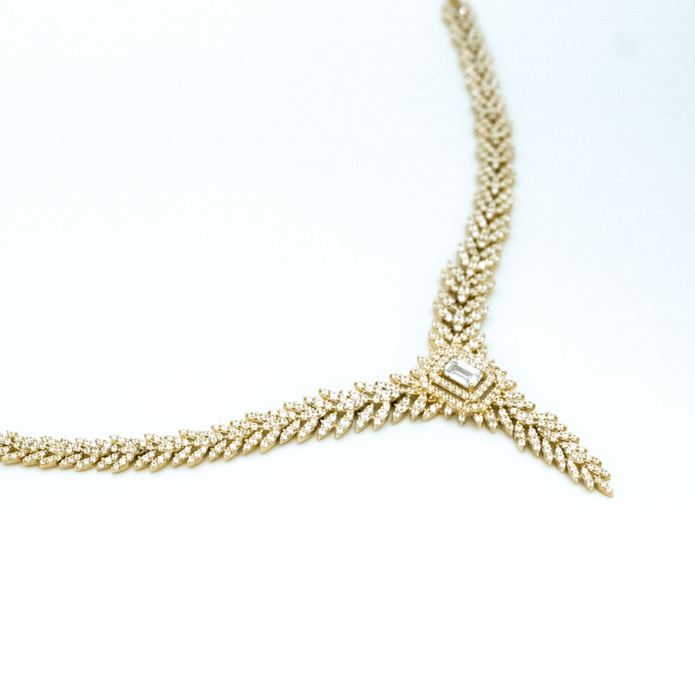 14 Ayar Gece Ruhu Altın Gerdanlık