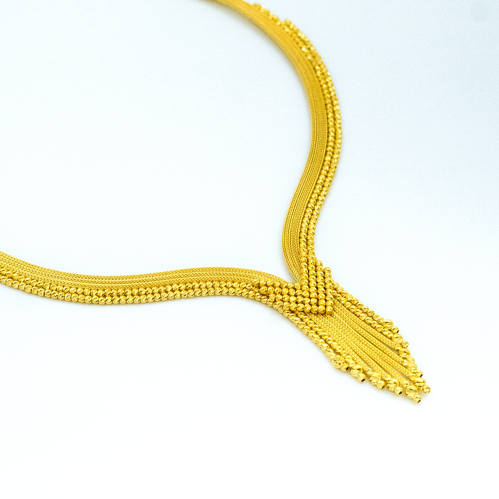 14 Ayar Peri Işıltısı Altın Gerdanlık