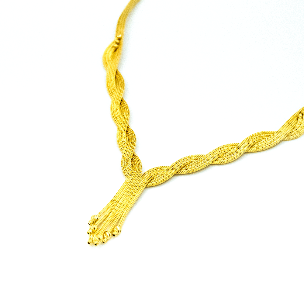 14 Ayar Parlayan Gözde Altın Gerdanlık