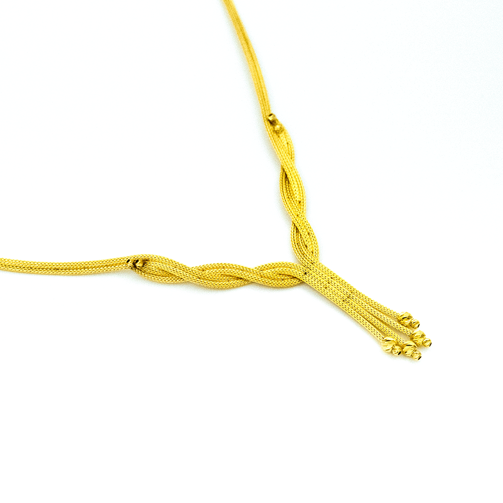 14 Ayar Işıltı Altın Gerdanlık