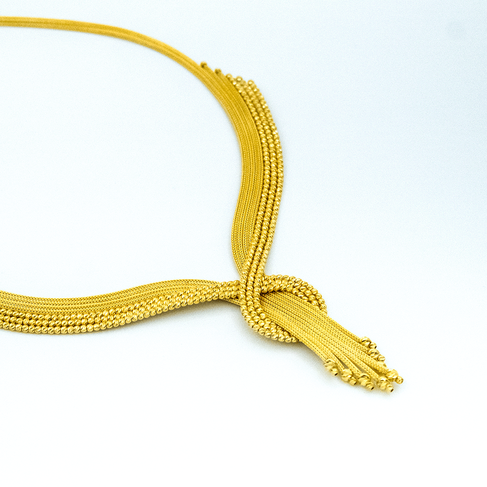 14 Ayar Ay Parıltısı Altın Gerdanlık