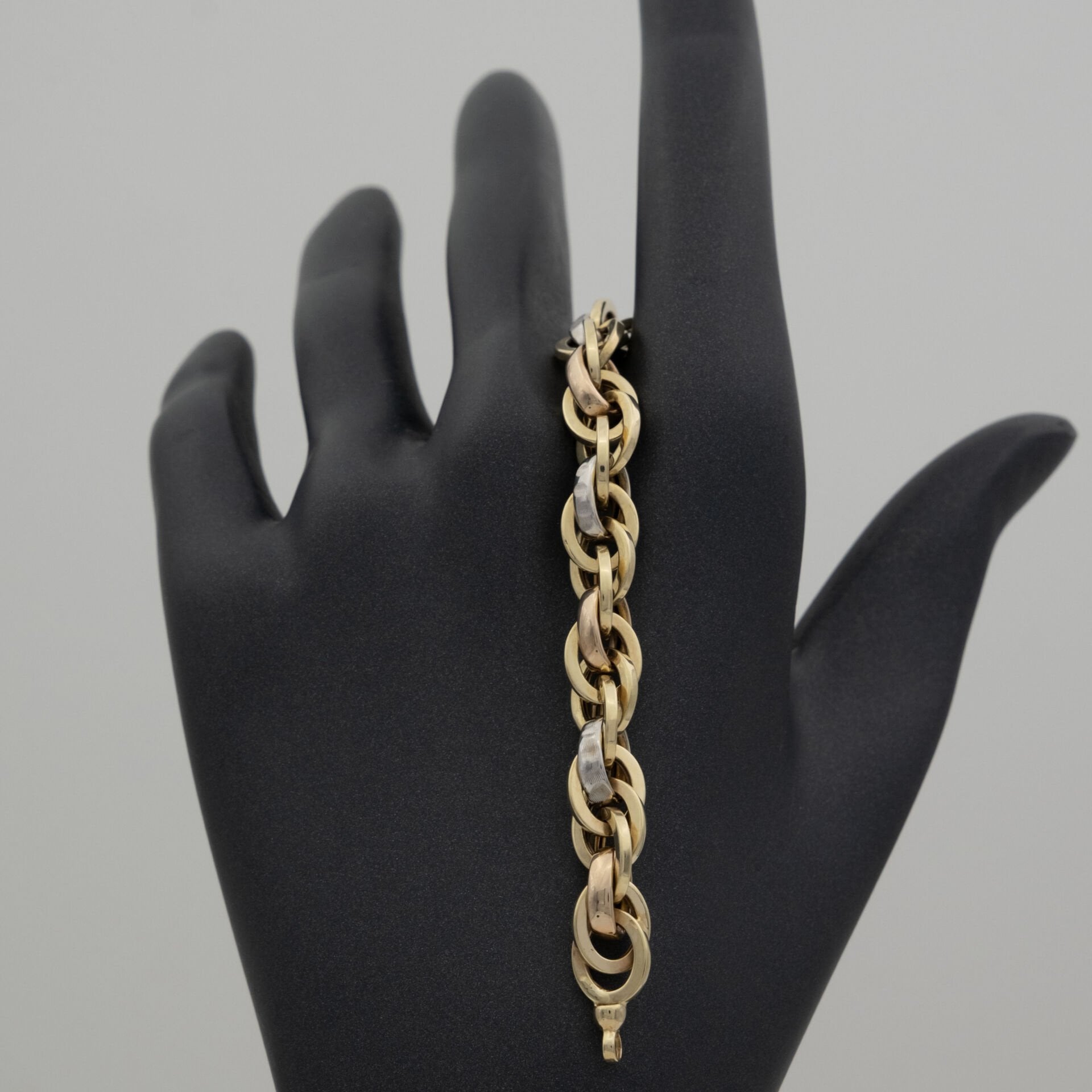 14 Ayar Sıralı Altın Bileklik