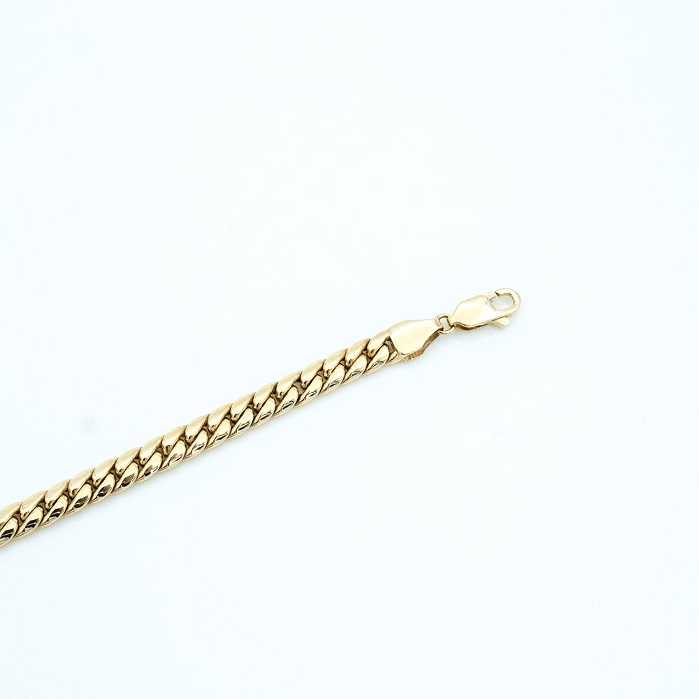 14 Ayar Gurmet Zincirli Altın Bileklik