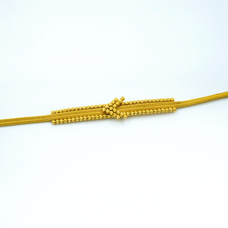 22 Ayar Rüya Taneleri Altın Bileklik