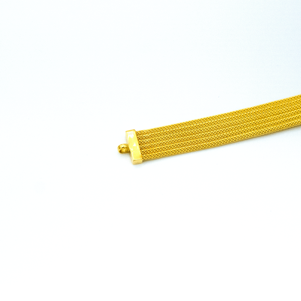 14 Ayar Rüzgarın Fısıltısı Altın Bileklik