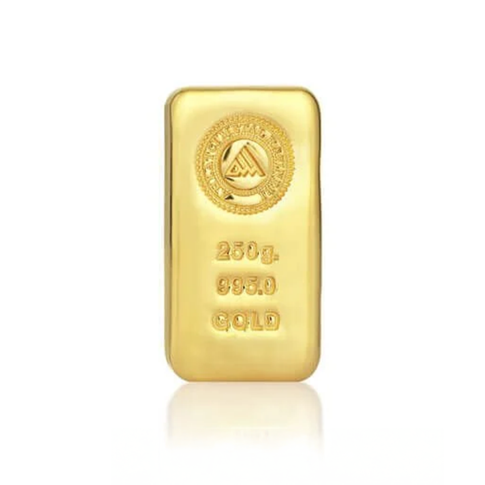 24 Ayar Külçe Gram Altın 250 Gr