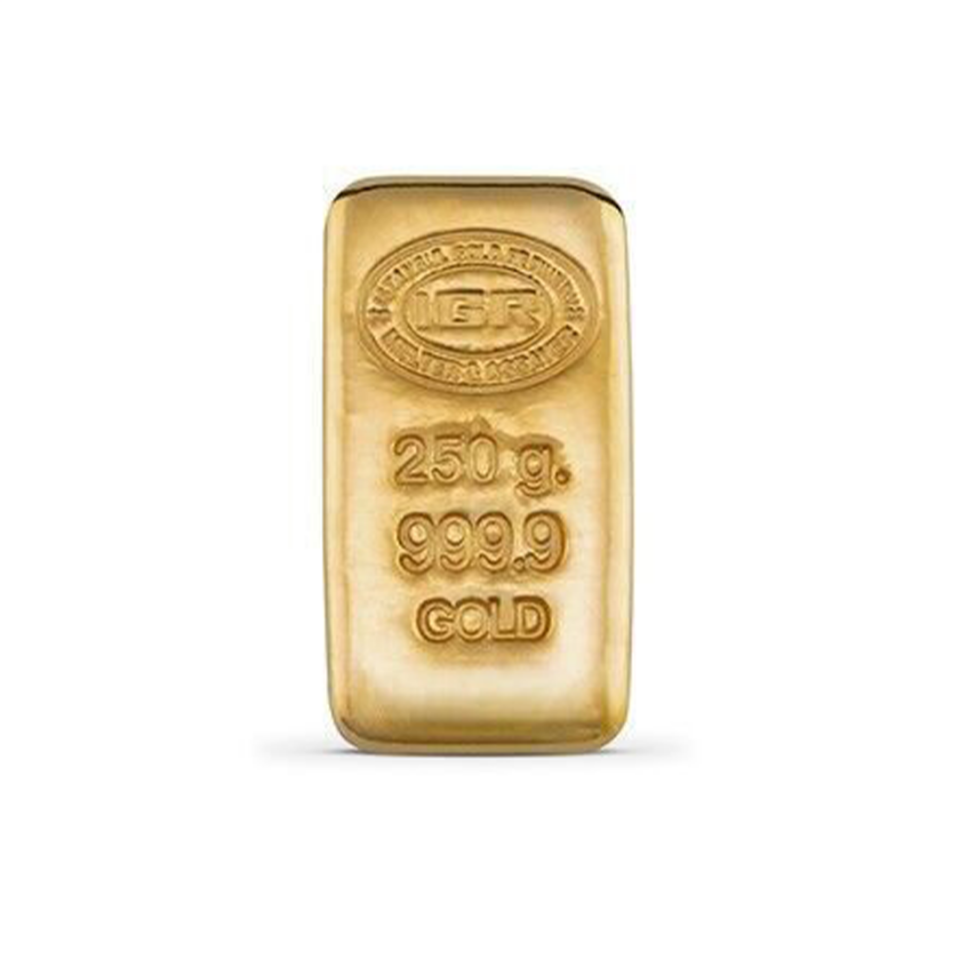 24 Ayar Külçe Gram Altın 250 Gr