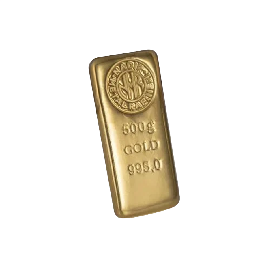24 Ayar Külçe Gram Altın 500 Gr