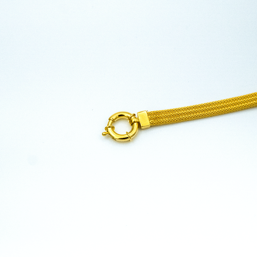 14 Ayar Gece Harmanı Altın Bileklik